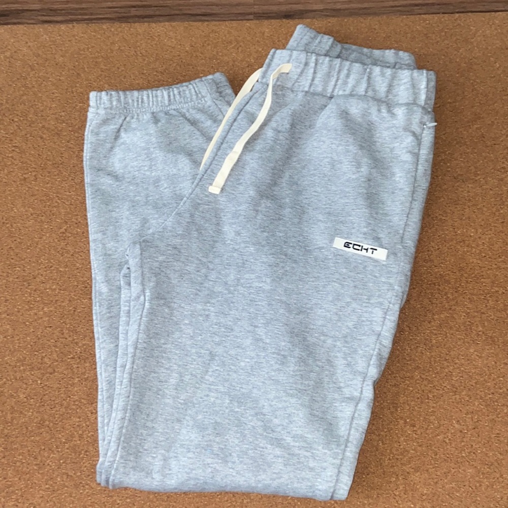 ECHT FRENCH JOGGERS - HEATHER GREY (XL)